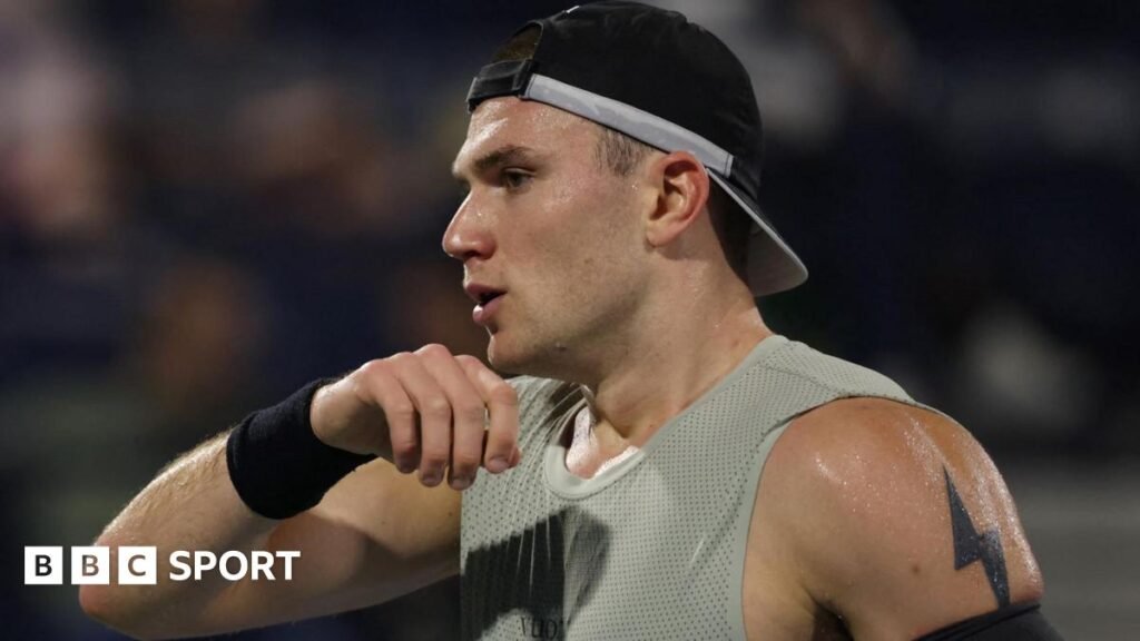 దుబాయ్ టెన్నిస్ ఛాంపియన్‌షిప్‌లో జాక్ డ్రేపర్ ఆర్థర్ రిండర్‌క్‌నెచ్ చేతిలో ఓడిపోయాడు