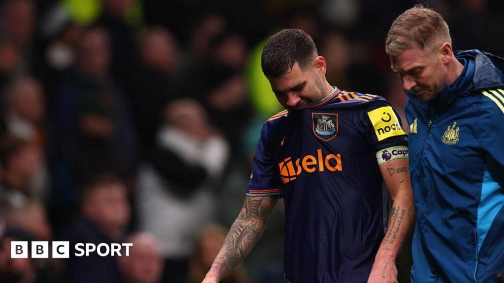 న్యూకాజిల్: బ్రూనో గుయిమారెస్ గాయంతో రెండు నెలల పాటు దూరం కానున్నాడు