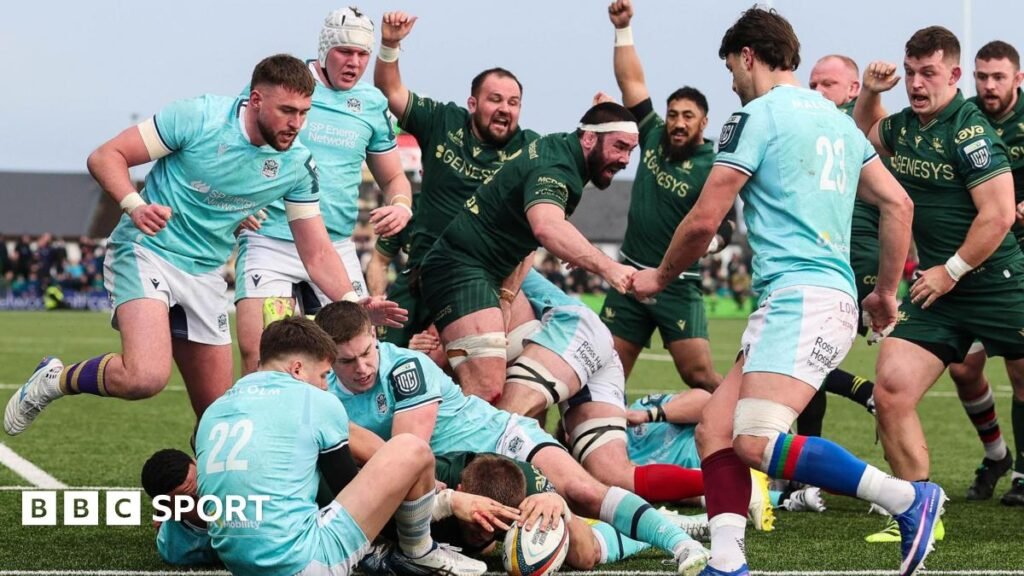 కొనాచ్ట్ 15-10 గ్లాస్గో: లాస్ట్-గ్యాస్ప్ సీన్ జాన్సెన్ ప్రయత్నించి గాల్వేలో URC నాయకులను ఆశ్చర్యపరిచాడు