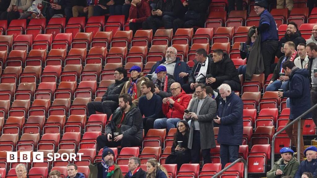 సిక్స్ నేషన్స్ 2026: వేల్స్ సిక్స్ నేషన్స్‌లో అతి తక్కువ కార్డిఫ్ ప్రేక్షకులను రికార్డ్ చేసింది