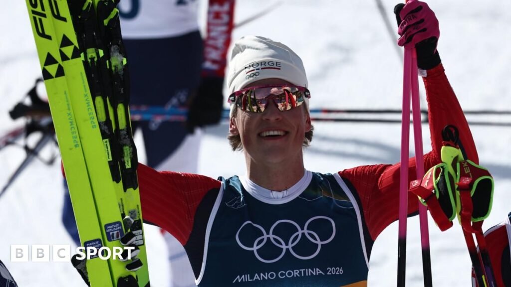 వింటర్ ఒలింపిక్స్ 2026: జోహన్నెస్ హోస్ఫ్లాట్ క్లేబో సంభావ్య ఆరు స్వర్ణాలలో మొదటి స్థానంలో నిలిచాడు, GB యొక్క ఆండ్రూ ముస్గ్రేవ్ 10వ స్థానంలో నిలిచాడు