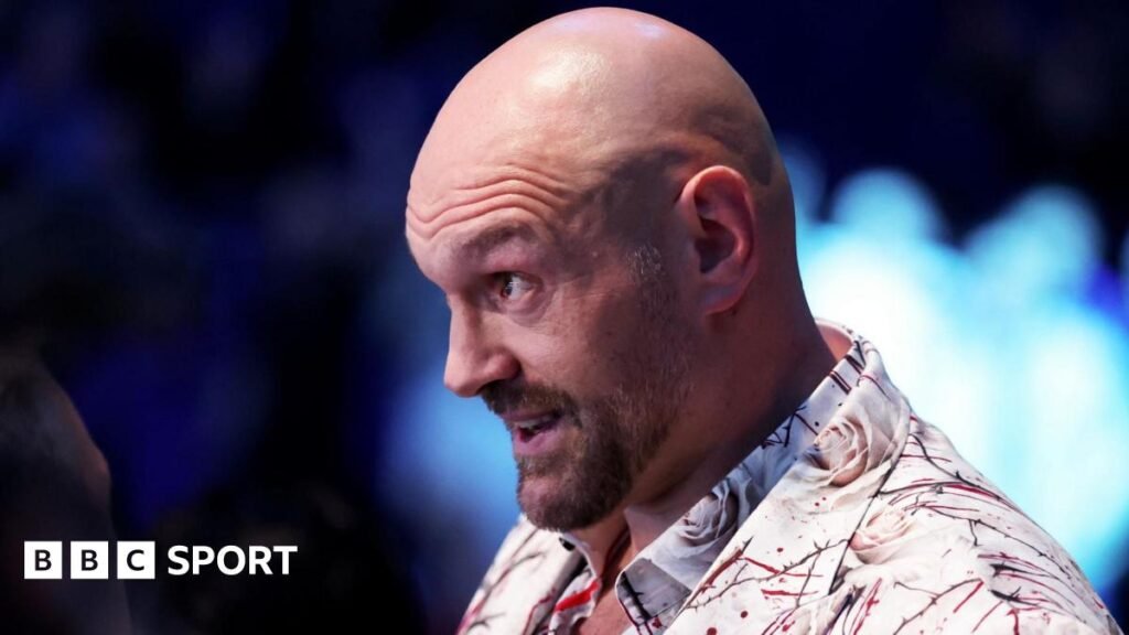 టైసన్ ఫ్యూరీ: టోటెన్‌హామ్ హాట్స్‌పుర్ స్టేడియంలో పునరాగమనం vs అర్స్‌లాన్‌బెక్ మఖ్ముడోవ్