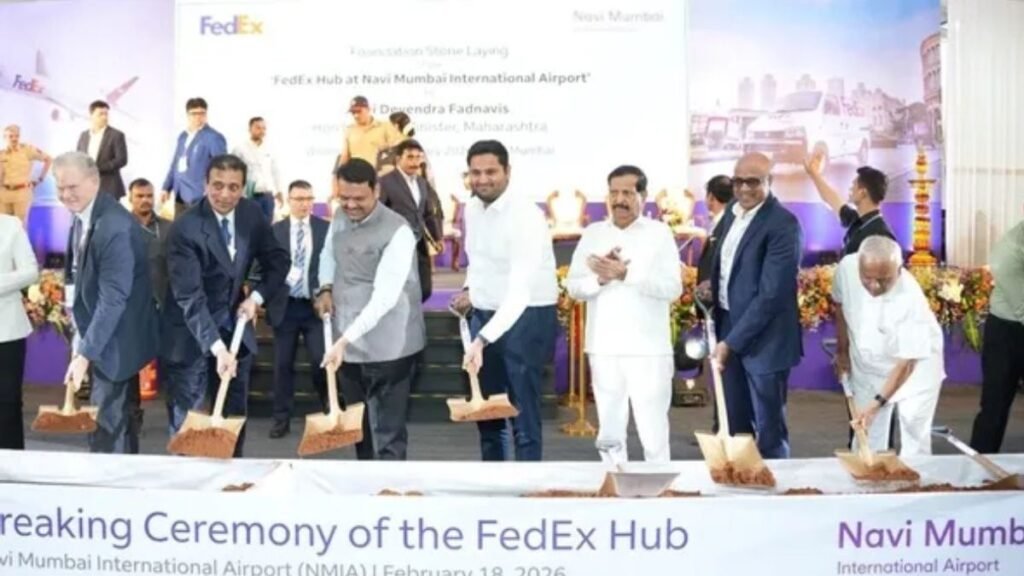 Fedex నుంచి రూ.2,500 కోట్ల ఎయిర్ కార్గో హబ్ – నవి ముంబైలో ప్రారంభం | FedEx నవీ ముంబై అంతర్జాతీయ విమానాశ్రయంలో ₹2,500 కోట్ల ఎయిర్ కార్గో హబ్‌ను ప్రారంభించింది