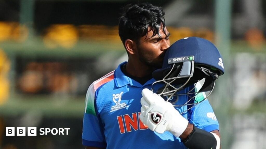 అండర్ 19 క్రికెట్ ప్రపంచకప్‌లో ఆఫ్ఘనిస్తాన్‌పై భారత్ ఫైనల్ చేరింది