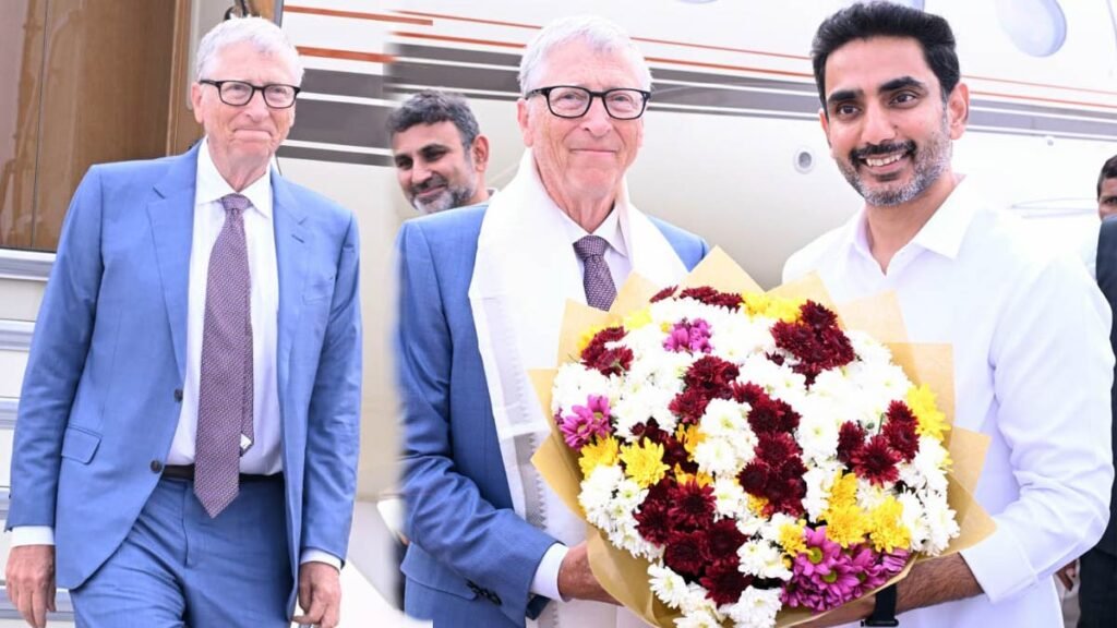 ఏపీ గడ్డపై అడుగు పెట్టిన బిల్ గేట్స్