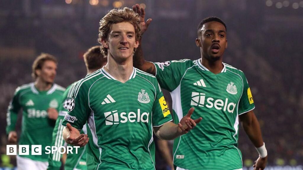 ఆంథోనీ గోర్డాన్: న్యూకాజిల్ ఫార్వార్డ్ అలాన్ షియరర్ రికార్డును బద్దలు కొట్టింది