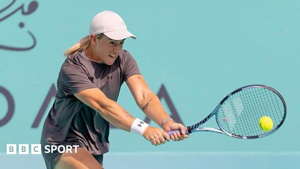 అబుదాబిలో బెలిండా బెన్సిక్ వైదొలిగిన తర్వాత లక్కీ లూజర్‌ను సోనయ్ కర్తాల్ ఓడించాడు