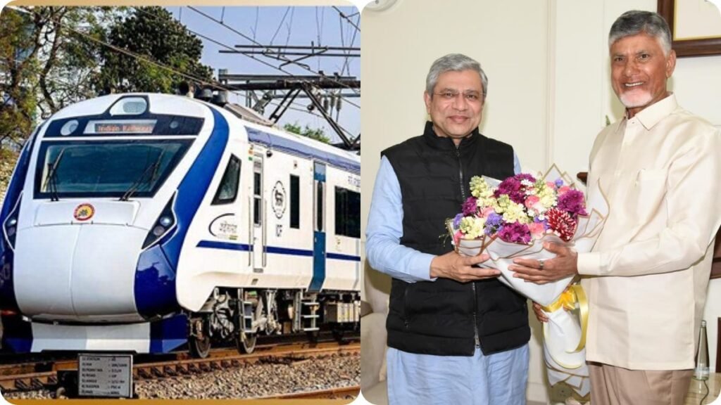 మరో వందే భారత్, రైల్వే జోన్, ఆ ప్రాజెక్టులు-రైల్వే మంత్రికి చంద్రబాబు..! | అశ్విని వైష్ణవ్, సౌత్ కోస్టల్ రైల్వే జోన్ మరియు రైల్ కనెక్టివిటీ కోసం పిచ్‌లను పిలిచిన చంద్రబాబు