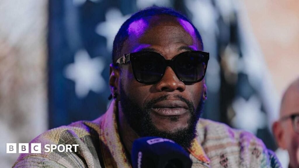 డియోంటే వైల్డర్ స్నేహితుల మరణం తర్వాత ‘బలంగా ఉండమని’ ఆంథోనీ జాషువాను కోరాడు