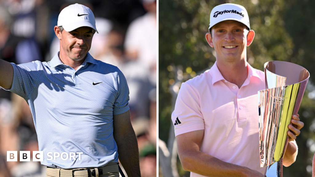 జెనెసిస్ ఇన్విటేషనల్: రోరే మెక్‌ల్రాయ్ జెనెసిస్ విజేత జాకబ్ బ్రిడ్జ్‌మాన్ వెనుక ఒక షాట్ పూర్తి చేశాడు