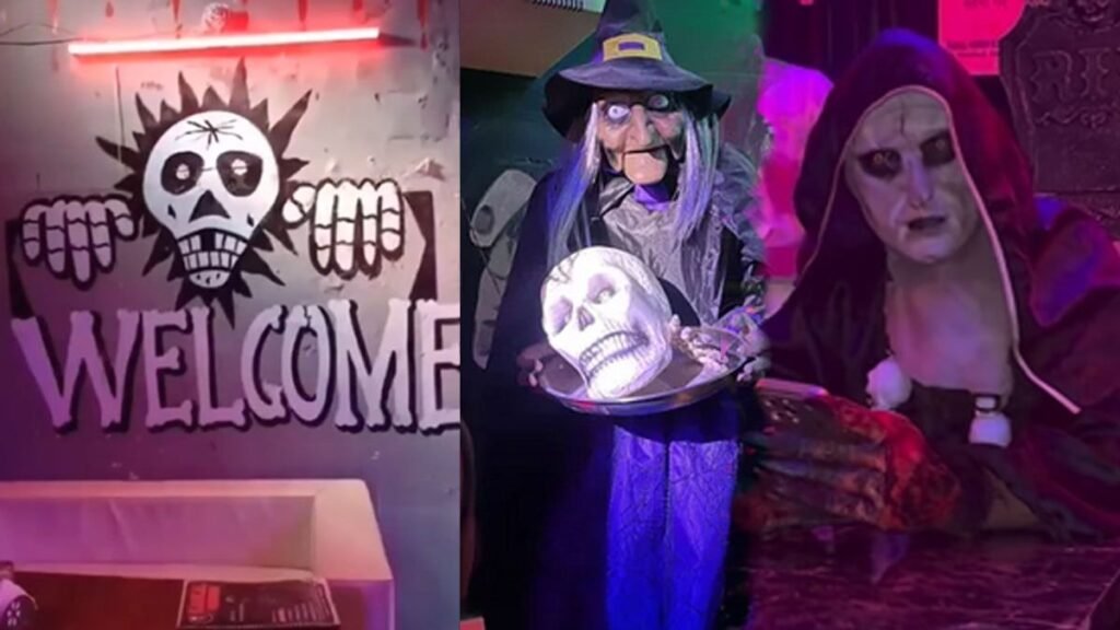 దెయ్యాలు భోజనం పెడితే తినాలనుందా? | దయ్యాలు, అస్థిపంజరం థీమ్‌తో వారణాసి హర్రర్ రెస్టారెంట్.. జనం భయం.. సోషల్ మీడియాలో వైరల్