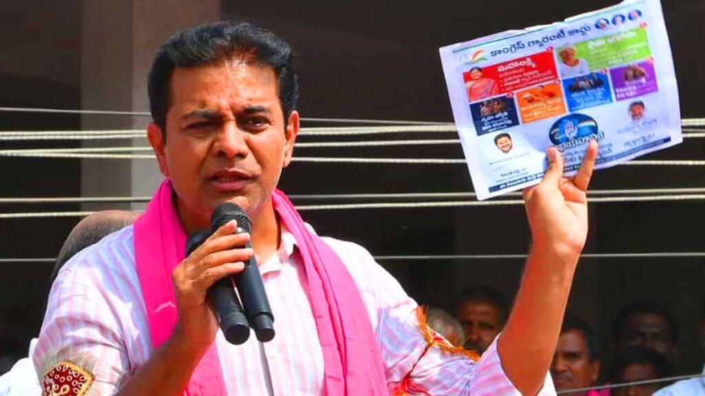 వారిని ఎక్కడ దాచుకున్నా వదిలిపెట్టం – కేటీఆర్ హెచ్చరిక..!! | మున్సిపల్‌ ఎన్నికల్లో కేసీఆర్‌పై ఆరోపణలపై కాంగ్రెస్‌ నేతలను బీఆర్‌ఎస్‌ వర్కింగ్‌ ప్రెసిడెంట్‌ కేటీఆర్‌ హెచ్చరించారు