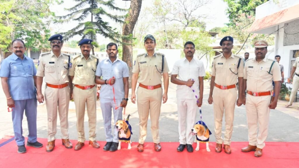 8నెలలు ట్రైనింగ్, పరీక్షలలో గోల్డ్ మెడల్ సాధించిన శునకం.. నేడు డ్యూటీలో చేరిక | వరంగల్ పోలీస్ కమిషనరేట్‌లో చేరిన పోలీసు కుక్కలు, భైరవుడు మరియు విరాట్ శిక్షణలో బంగారు పతకం సాధించాడు