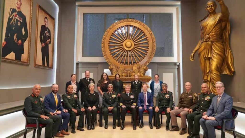 పాకిస్థాన్ కు షాకిచ్చిన భారత్.. ఒక్క ఫోటోతో..! | usindiadefense బాండ్ రాయబారిని బలపరిచింది గోర్ ఇండోపాకామ్ చీఫ్ విజిట్ వెస్ట్రన్ కమాండ్ పాకిస్తాన్ హీట్