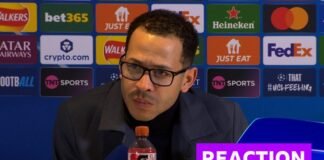 ఛాంపియన్స్ లీగ్: రియాక్షన్ – చెల్సియా మేనేజర్ లియామ్ రోసేనియర్ పారిస్ సెయింట్-జర్మైన్తో ఓడిపోయిన తర్వాత తన ఆటగాళ్లను రక్షించాడు