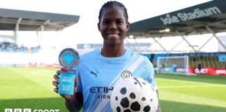 మ్యాన్ సిటీ కోసం ఖదీజా షా యొక్క హ్యాట్రిక్ హీరోయిక్స్ ‘వీడియో గేమ్ చూస్తున్నట్లుగా’