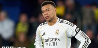 కైలియన్ Mbappe: రియల్ మాడ్రిడ్ మరియు ఫ్రాన్స్ స్ట్రైకర్ మోకాలి గాయంపై పరీక్షలు చేయవలసి ఉంది కానీ శస్త్రచికిత్స చేయబడలేదు