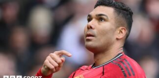 మాంచెస్టర్ యునైటెడ్కు కాసెమిరో నిర్ణయాన్ని U-టర్న్ చేసే ఆలోచన లేదు