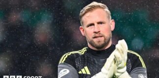 కాస్పర్ ష్మీచెల్: సెల్టిక్ గోల్కీపర్ రెండు ఆపరేషన్లతో ‘చివరి ఆట ఆడవచ్చు’