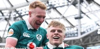 ఐర్లాండ్ 43-21 స్కాట్లాండ్: ఐరిష్ సిక్స్ నేషన్స్ టైటిల్ ఆశలను సజీవంగా ఉంచుకుంది మరియు స్కాట్లను తిరస్కరించింది