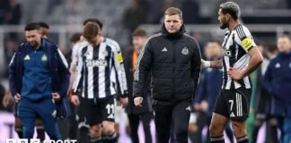 న్యూకాజిల్ 1-3 మ్యాన్ సిటీ: FA కప్ మ్యాగ్పీస్కు గ్యాప్ను టాప్ రిమైండర్ని అందిస్తుంది