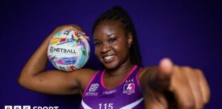 నెట్బాల్ సూపర్ లీగ్ 2026: లాఫ్బరో లైట్నింగ్ లీడ్స్ రైనోస్ను ఓడించింది, లండన్ పల్స్ డ్రాగన్లను తప్పించుకుంది