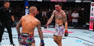 UFC 326: కోచ్లు ట్రేడ్మార్క్ పాయింట్-డౌన్ను ఇష్టపడరని మాక్స్ హోల్లోవే చెప్పారు, అయితే అది అతనికి ‘సజీవంగా’ అనిపించేలా చేస్తుంది