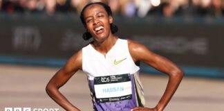 లండన్ మారథాన్ 2026: ఒలింపిక్ ఛాంపియన్ సిఫాన్ హసన్ గాయం తర్వాత వైదొలిగాడు