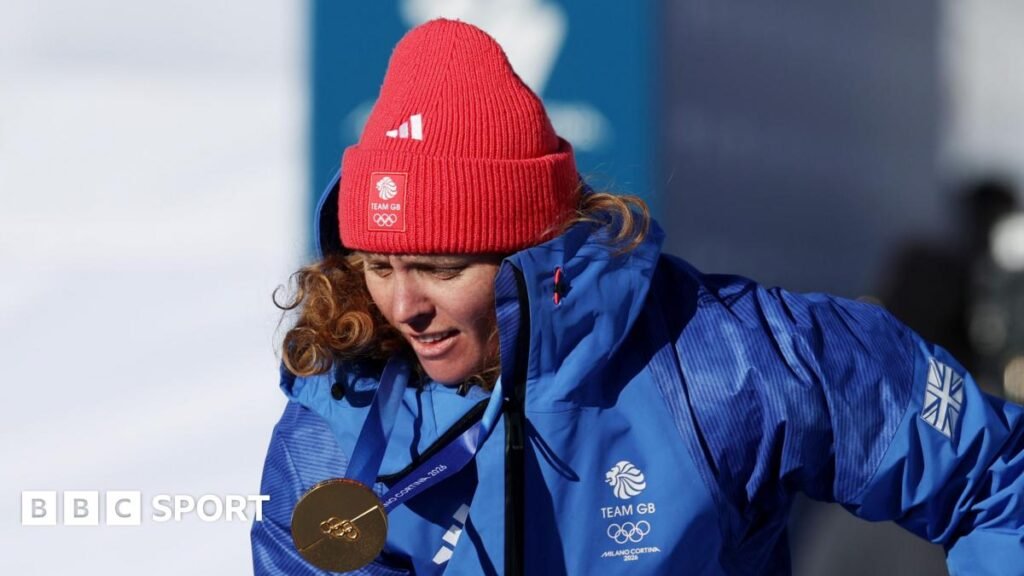 ప్రపంచ కప్ ఈవెంట్‌లో షార్లెట్ బ్యాంక్స్ స్నోబోర్డ్ క్రాస్ గోల్డ్‌ను గెలుచుకుంది