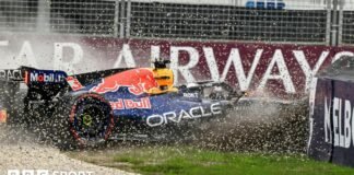 ఆస్ట్రేలియన్ గ్రాండ్ ప్రి: మాక్స్ వెర్స్టాపెన్ క్రాష్ తర్వాత జార్జ్ రస్సెల్ మెల్బోర్న్ పోల్ తీసుకున్నాడు