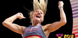 పోల్ వాల్ట్లో కౌడెరీ GB కోసం స్వర్ణం గెలుచుకుంది