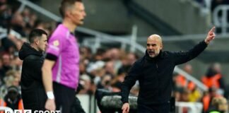 పెప్ గార్డియోలా: మాంచెస్టర్ సిటీ బాస్ రెండు గేమ్ టచ్లైన్ నిషేధాన్ని ఎదుర్కొంటున్నాడు