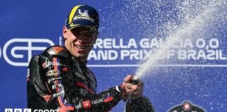 MotoGP: విపరీతమైన వేడి కారణంగా కుదించిన రేసులో బ్రెజిల్లో మార్కో బెజ్జెచి గెలుపొందాడు