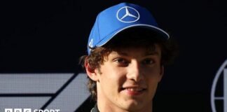 చైనీస్ GP క్వాలిఫైయింగ్: రస్సెల్ సమస్యల తర్వాత ఆంటోనెల్లి పోల్ తీసుకున్నాడు