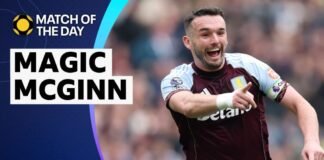 మ్యాచ్ ఆఫ్ ది డే విశ్లేషణ: ఆస్టన్ విల్లా కోసం జాన్ మెక్గిన్ నటించాడు