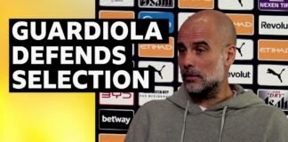పెప్ గార్డియోలా: మ్యాన్ సిటీ బాస్ రియల్ మాడ్రిడ్కు వ్యతిరేకంగా ఎంపికను సమర్థించాడు