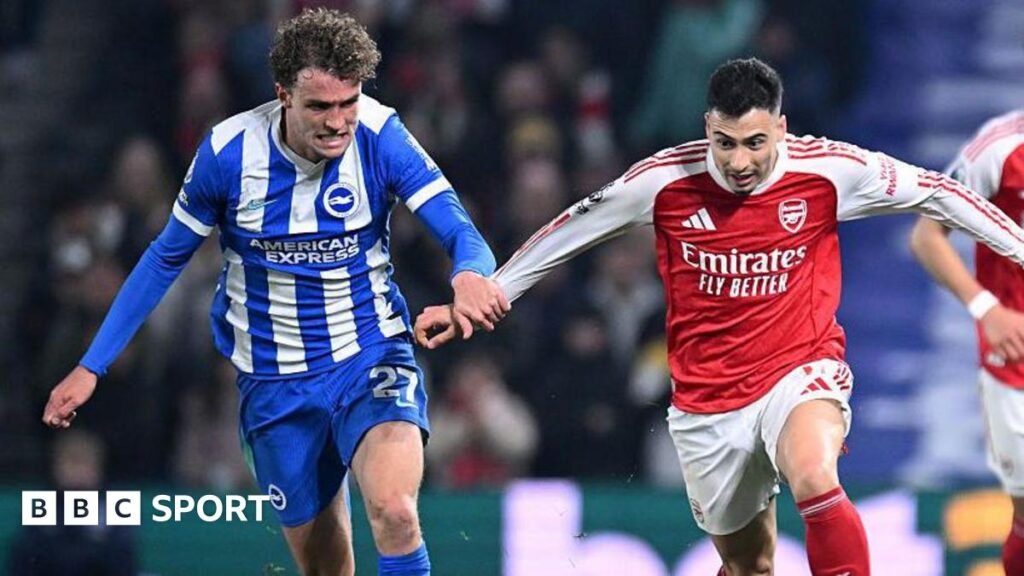 VAR లోపం బ్రైటన్‌కు అర్సెనల్‌పై పెనాల్టీని విధించింది