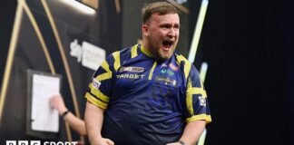 ప్రీమియర్ లీగ్ డర్ట్స్ 2026 ఫలితాలు: రెండు 170 ముగింపుల తర్వాత ల్యూక్ లిట్లర్ గెర్విన్ ప్రైస్ను ఆశ్చర్యపరిచాడు