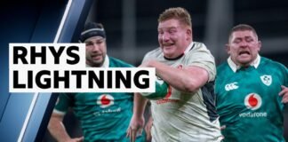 ‘రంబుల్ పెద్ద మనిషి, రంబుల్!’ కార్రే సెన్సేషనల్ సోలో ట్రై స్కోర్ చేశాడు