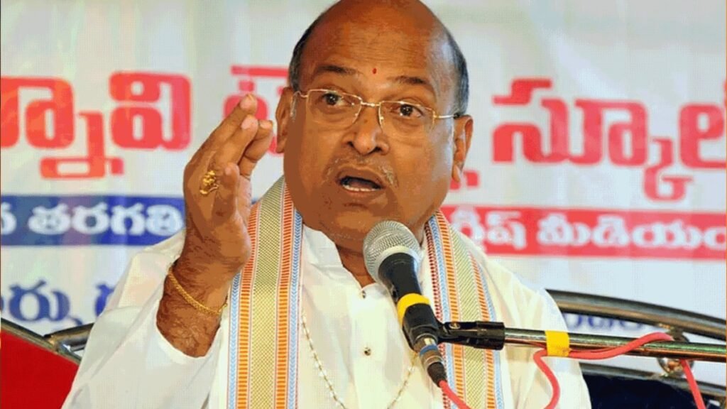 గరికపాటి వివాదం: పద్మశ్రీతో గౌరవిస్తే, దానికి సార్థకత తెచ్చేలా సలహాలు ఇవ్వాలి కానీ అవమానిస్తారా? | గరికపాటి వివాదం: మధ్యాహ్న భోజనంపై గరికపాటి చేసిన వ్యాఖ్యలపై ఏపీ రాష్ట్ర ఆహార కమిషన్‌ చైర్మన్‌ మండిపడ్డారు