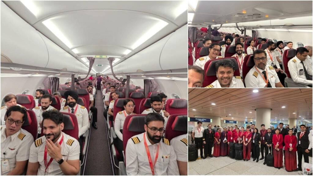 indigo: యుద్ధం ఎఫెక్ట్: ఒకే విమానంలో 149 పైలట్లు..! | ఇండిగో మరియు ఎయిర్ ఇండియా దుబాయ్ నుండి ఒంటరిగా ఉన్న 149 మంది పైలట్‌లు & సిబ్బందిని తిరిగి తీసుకువస్తాయి – స్వదేశానికి తిరిగి పంపడం జరుగుతోంది