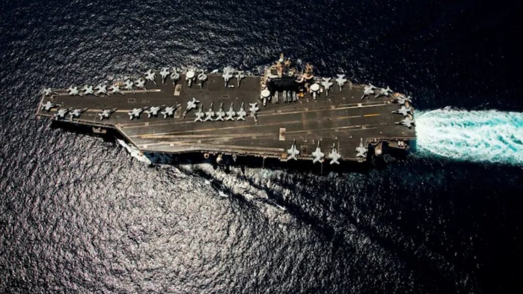 USS అబ్రహం లింకన్ పై ఇరాన్ దాడి..? ఖండించిన అమెరికా.. | USS అబ్రహం లింకన్‌పై క్షిపణులతో దాడి చేసిన ఇరాన్ గల్ఫ్ జలాల్లో దూకుడు ఉద్రిక్తతలు పెరగడాన్ని ఖండించింది