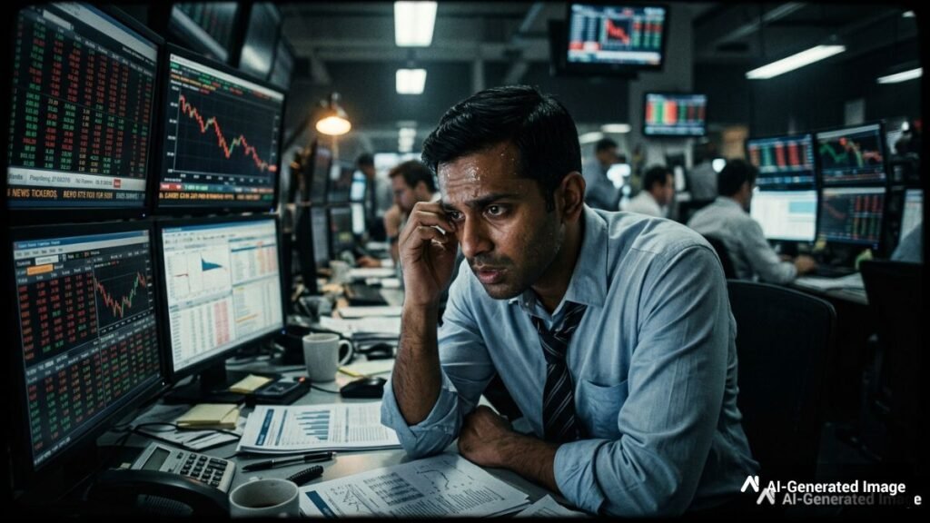 అల్లకల్లోలం.. పొద్దుపొద్దునే దరిద్రం. ఎవరి మొహం చూశారో! | స్టాక్ మార్కెట్ క్రాష్: క్రూడ్ ఆయిల్ ధరలు పెరగడంతో సెన్సెక్స్ 2400 పాయింట్లు క్రాష్; నిఫ్టీ 23800 దిగువన, రూపాయి పతనం