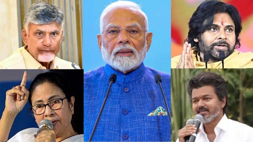 పవన్ Vs విజయ్, మమత- చంద్రబాబు : ఆ రెండు రాష్ట్రాల్లో మోదీ బిగ్ టాస్క్..!? | ఎన్డీయే: దీదీ వర్సెస్ చంద్రబాబు, పవన్ వర్సెస్ విజయ్: ఐదు రాష్ట్రాల ఎన్నికలకు ముందు మోడీ తరహా పవర్ మూవ్స్