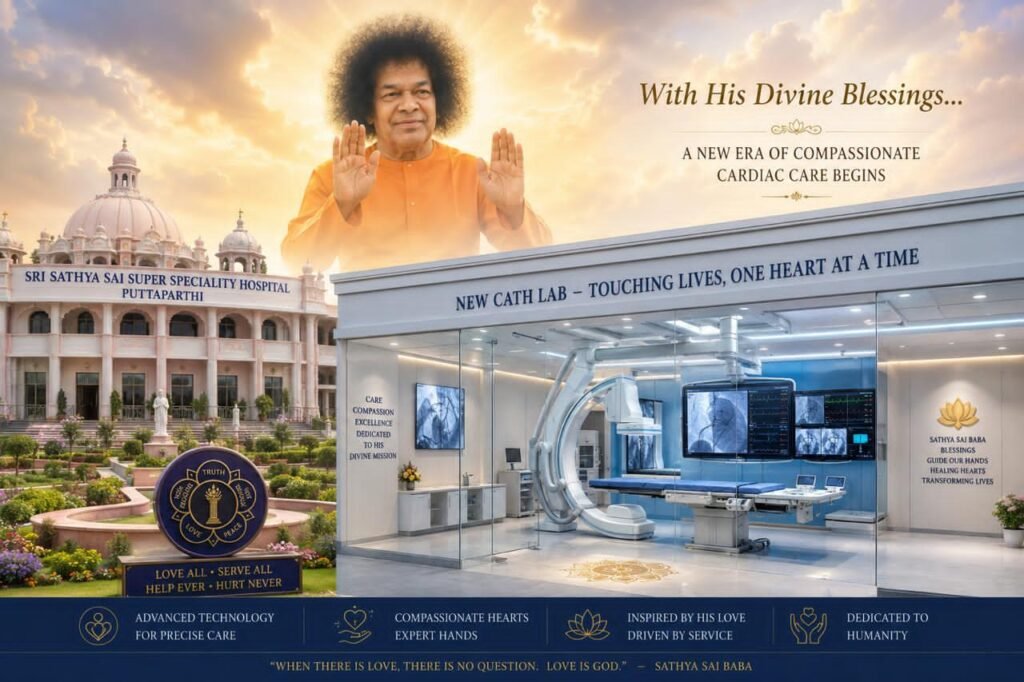 పుట్టపర్తిలో అత్యాధునిక కార్డియాక్ క్యాథ్ ల్యాబ్‌ ప్రారంభం