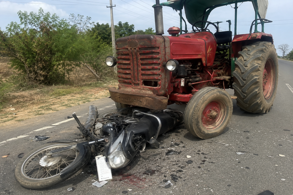 కసాపురం వద్ద ఘోర రోడ్డు ప్రమాదం